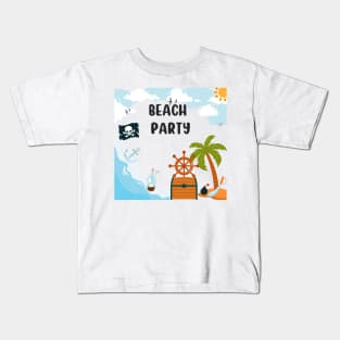 Beach Party Kids T-Shirt